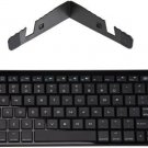 AmazonBasics Bluetooth Keyboard with Mini Travel Stand (Black)