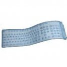 GLOWTYPE VIRTUALLY INDESTRUCTIBLE KEYBOARD ILLUMINATED SILICONE FLEX USB 109KEY