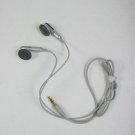 LG STEREO HEADSET EARPHONE HEADPHONE EARBUDS 3.5MM JACK - SILVER