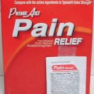 PRIME AID ACETAMINOPHEN PAIN RELIEVER PILLS 500mg 80 tablets in box