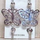 BUTTERFLY HANGING EARRINGS SELLING BY THE DOZEN