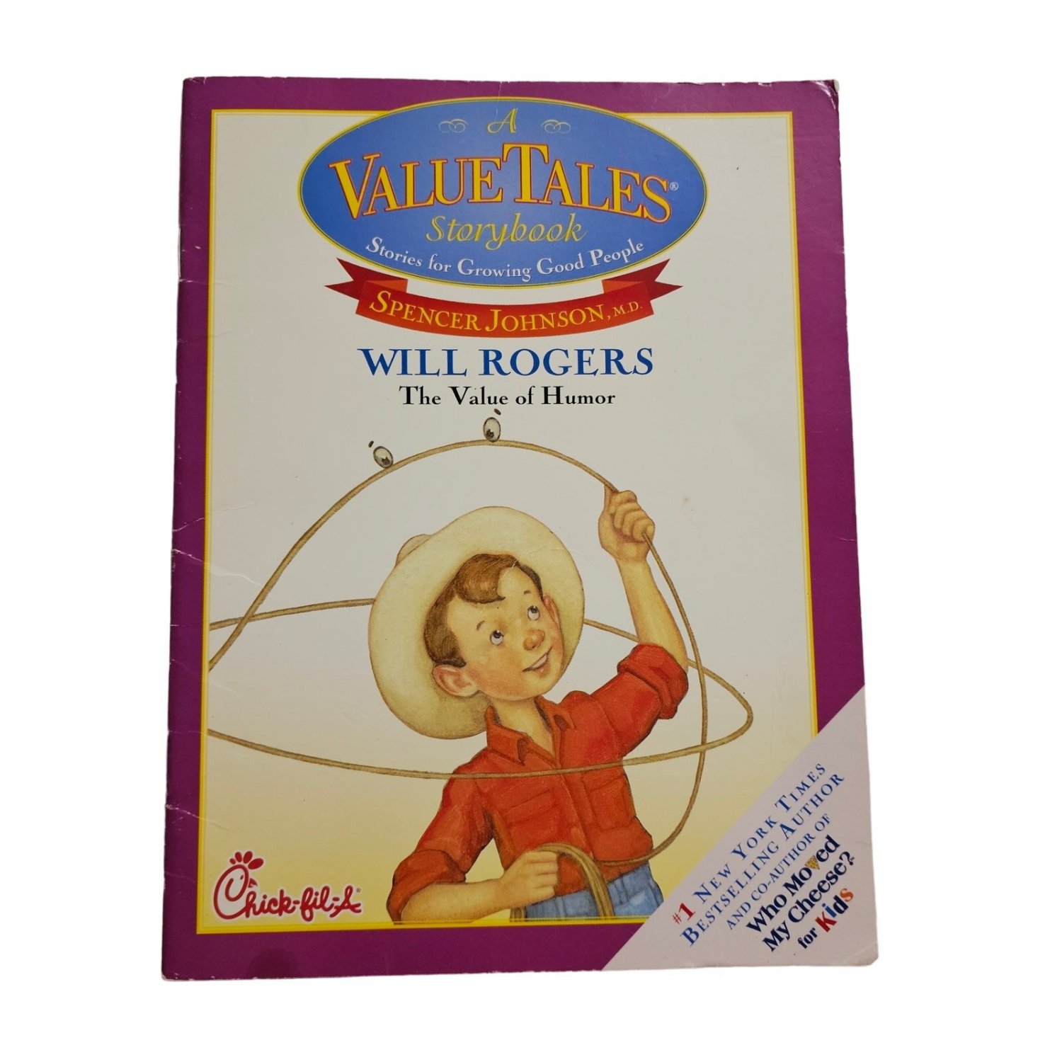 Value Tales Storybook - Will Rogers The Value of Humor - Chick-fil-A