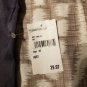 NWT Eight Sixty Size XS Black Grey Beaded Tunic Jeweled Detailing