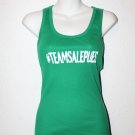 Green #TeamSalePues Tank Top Small/Chico