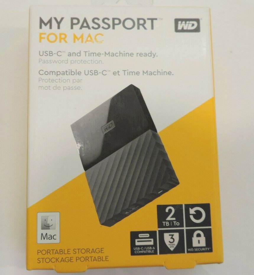 wd 2tb black my passport for mac