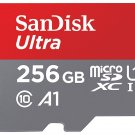 SanDisk 256GB Ultra microSDXC UHS-I Memory Card with Adapter - SDSQUA4-256G-GN6MA