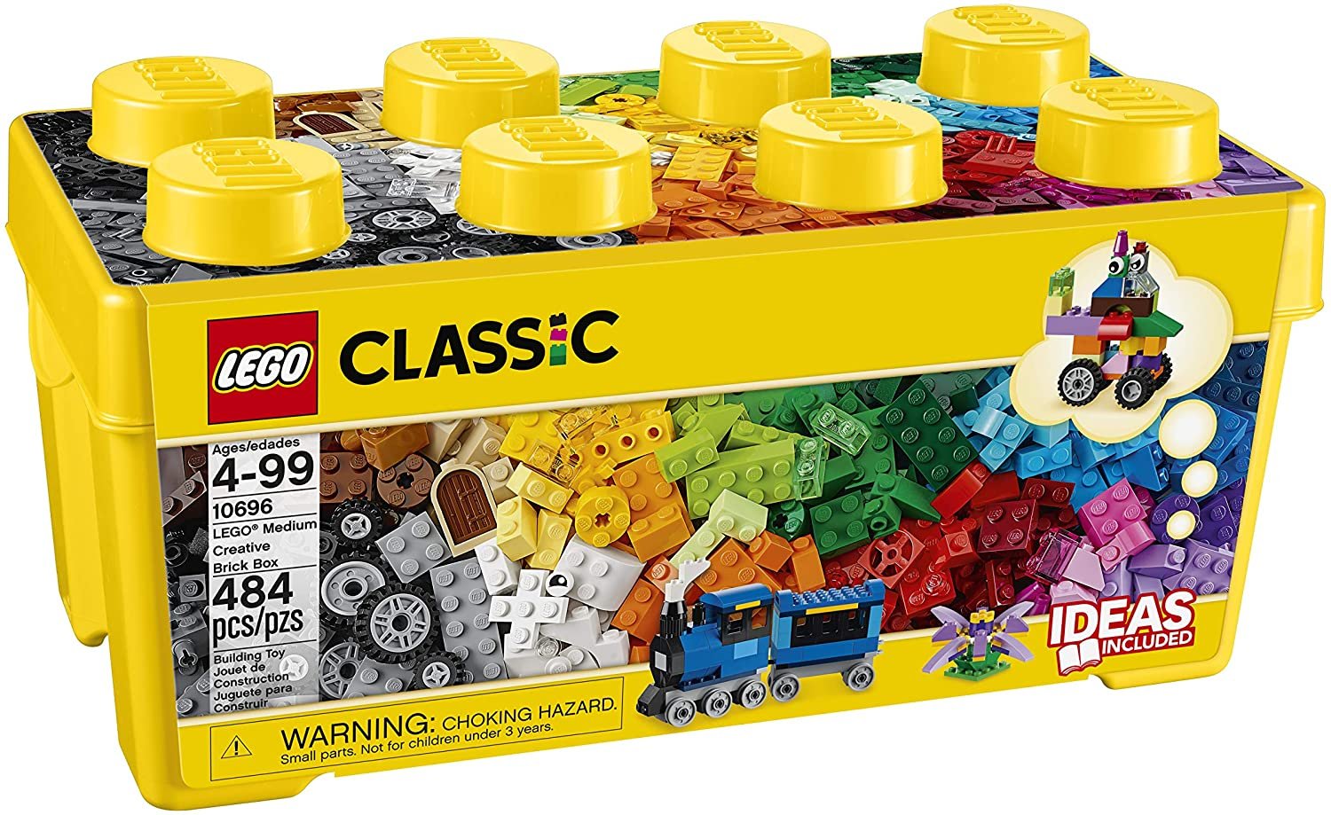 LEGO Classic Medium Creative Brick Box 10696 Building Toys - 484 Pieces