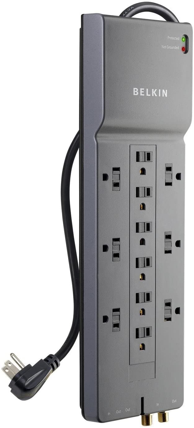 Belkin Power Strip 12-Outlet Home Office Surge Protector
