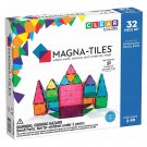 Magna-Tiles Classic Magnetic Construction Set - 32 Pieces