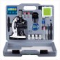 AmScope 52-pcs Kids Beginner Microscope STEM Kit - M30-ABS-KT2-W