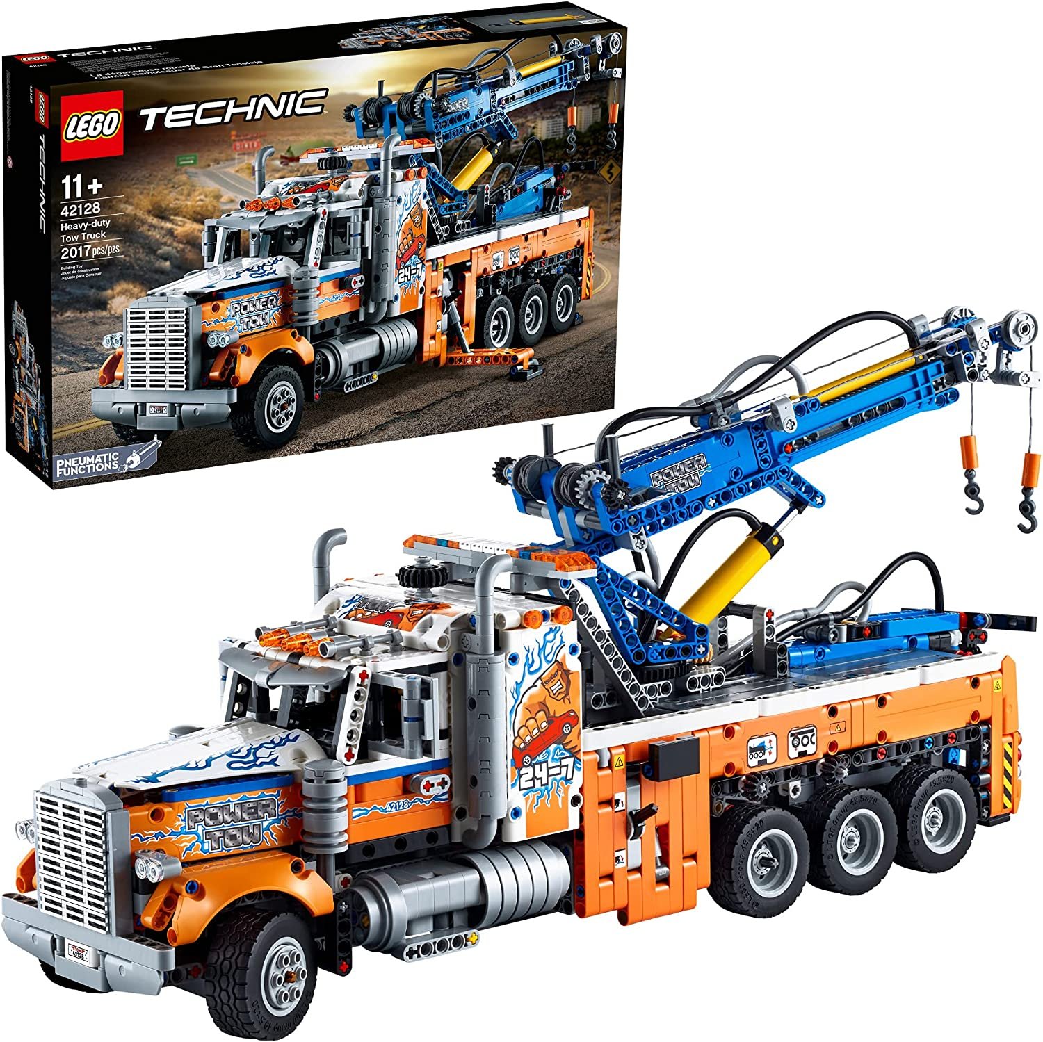 LEGO Technic Heavy Duty Tow Truck 42128 Building Set