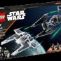 LEGO Star Wars Mandalorian Fang Fighter vs TIE Interceptor 75348 Building Set