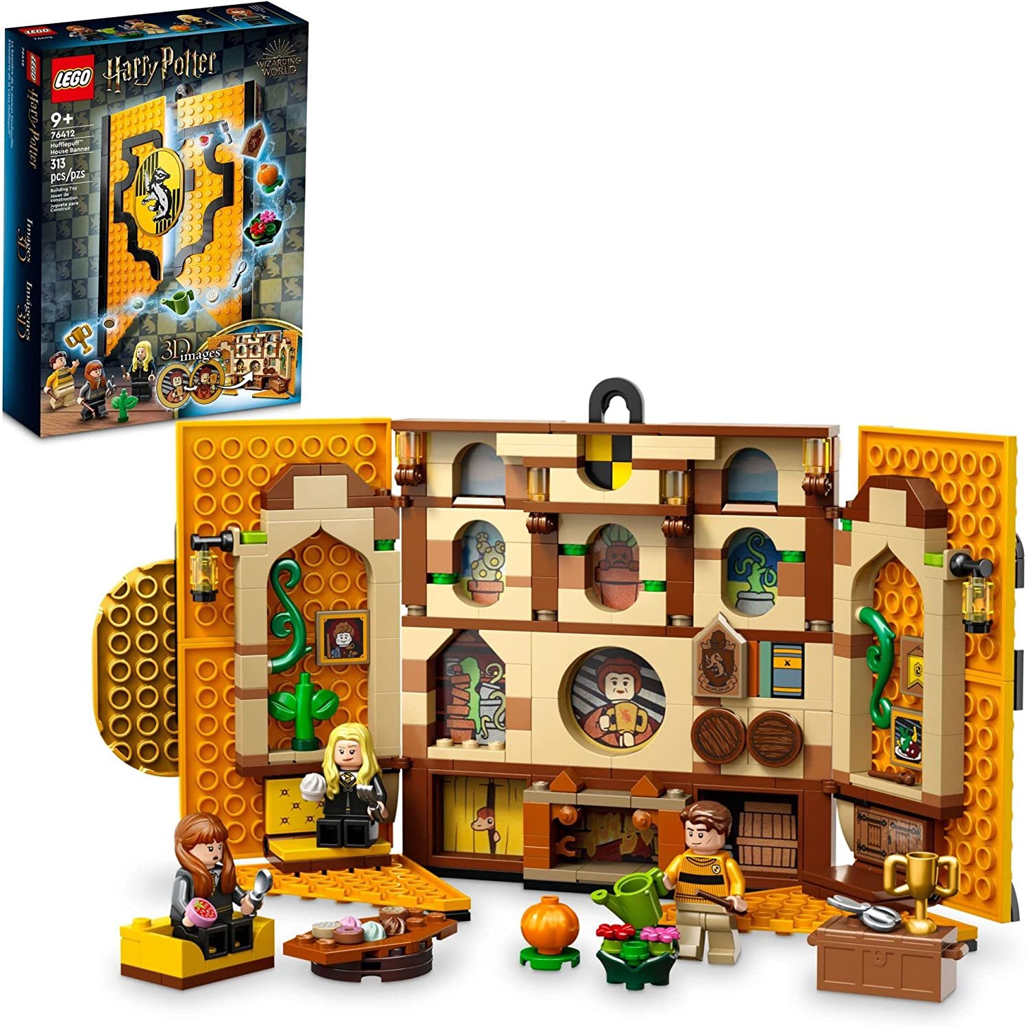 LEGO Harry Potter Hufflepuff House Banner 76412 Set
