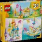 LEGO Creator 3-in-1 31175 Unicorn Castle Building Set (Ages 8+)