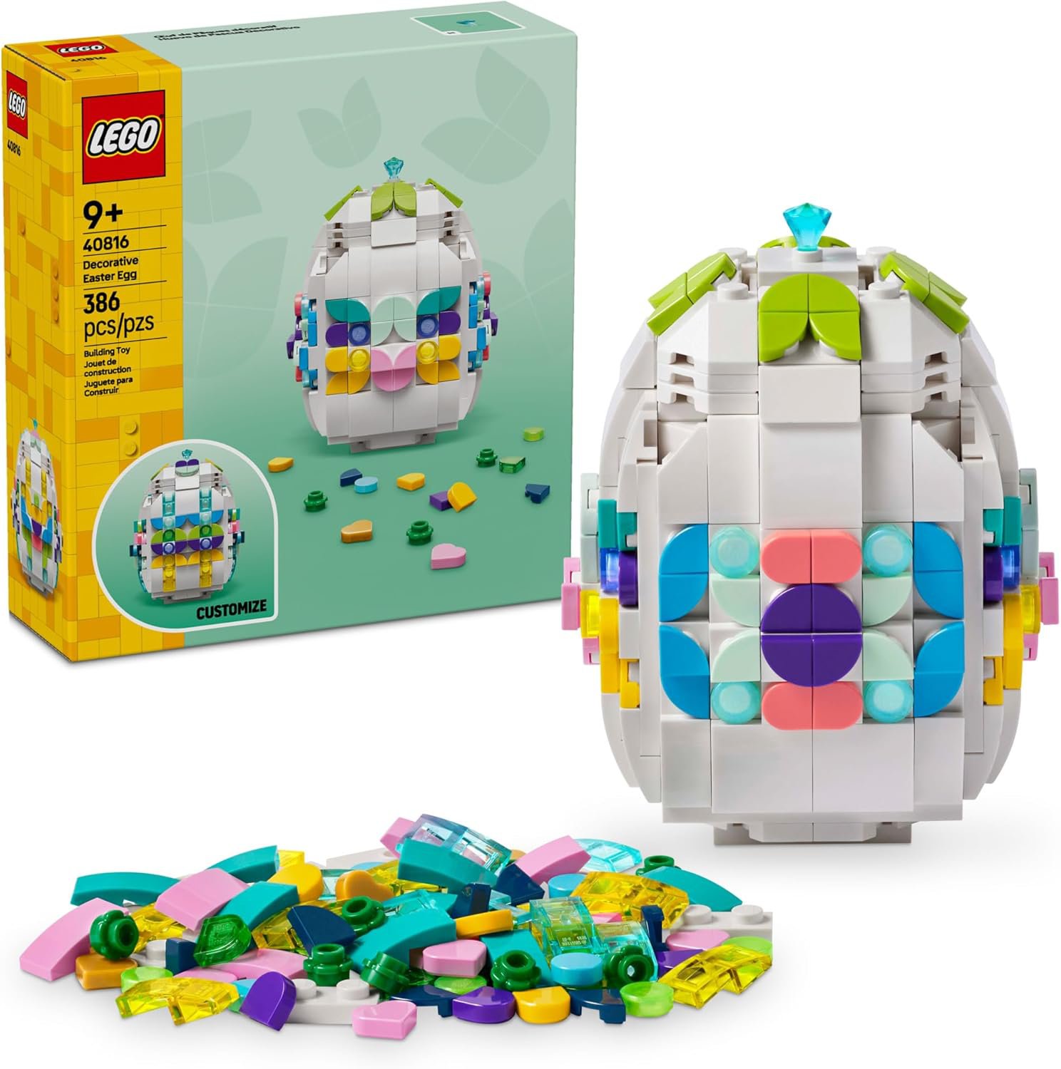 LEGO Decorative Easter Egg Building Toy 40816