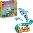 LEGO Creator 3 in 1 Sea Animals: Beautiful Dolphins Building Toy 31385
