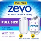 Zevo Indoor Flying Insect Trap Value Pack (2 Plug-In Bases + 2 Refill Cartridges) Zevo Indoor Flying Insect Trap Value Pack (2 Plug-In Bases + 2 Refill Cartridges)