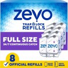Zevo Indoor Flying Insect Trap Official Refill Cartridges, Trap+Lock Technology (8-Pack) Zevo Indoor Flying Insect Trap Official Refill Cartridges, Trap+Lock Technology (8-Pack)