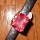 10k gold color plate Fashion Style unisex ring size us 7,8
