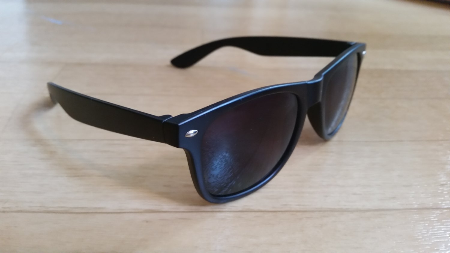 Wayfarer Style Unisex Fashion Uv Protection Sunglasses Black