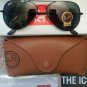 Ray-Ban G-15 Black Lens with Black Frame Classic Aviator Rb3025 L2823 Size 58mm Sunglasses