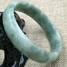 Genuine Natural Chinese Green Lucky Jade Bangle Bracelet 57mm