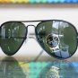 Ray-Ban G-15 Black Lens with Black Frame Classic Aviator Rb3025 L2823 Size 58mm Sunglasses