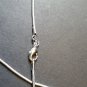 Dalmatian Jasper Stone 925 sterling silver Pendant Silver snake Chain Pendant set