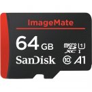 SanDisk 64GB MicroSD SDXC Class10 Memory Card with Adapter