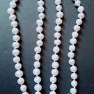 Authentic Cultured freshwater White 6mm pearls Women Necklace 26"