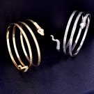 Snake Spiral Upper Arm Cuff Armlet Armband Bangle Bracelet