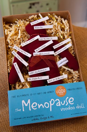 The Menopause Good Luck Good Voodoo Doll...The Ultimate "Is It Hot In Here" Protectress