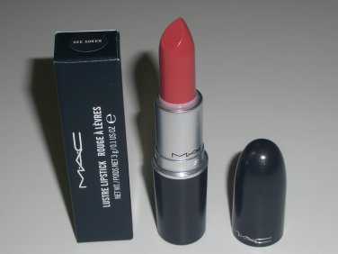 MAC Lustre Lipstick - See Sheer