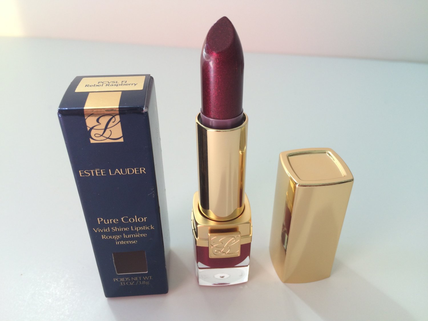 estee lauder rebel raspberry lipstick