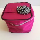 Lancome Pink Organizer Make up Bag / Train Case 2015 Macy's