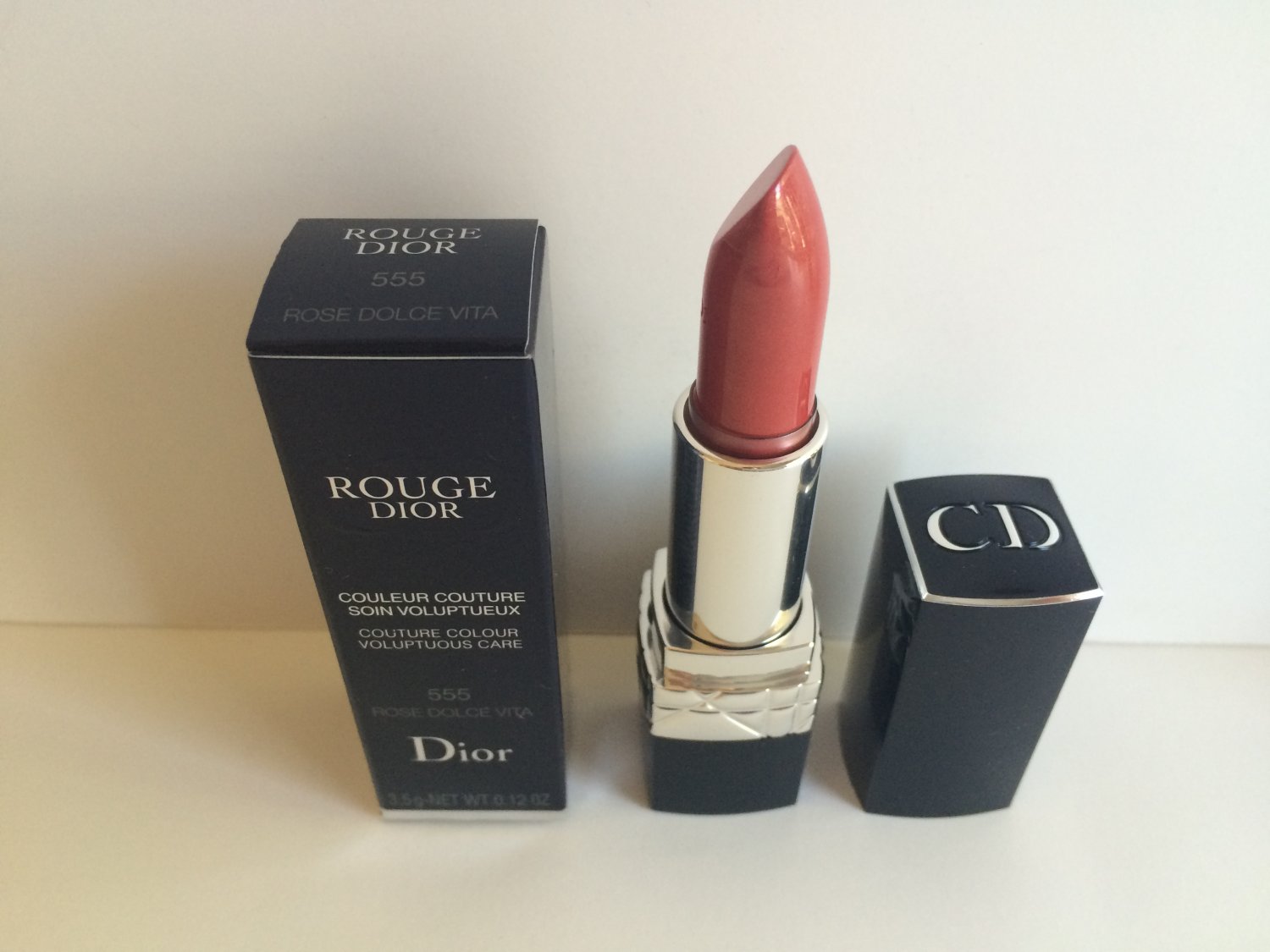 Dior Rouge Dior Couture Colour Voluptuous Care - 555 Rose Dolce Vita (BNIB)