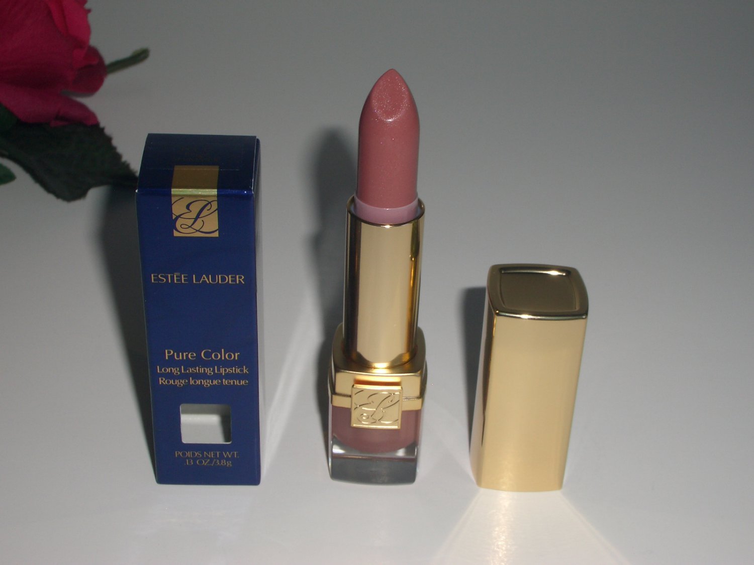 Estee Lauder Pure Color Long Lasting Lipstick 12 Beige Shimmer