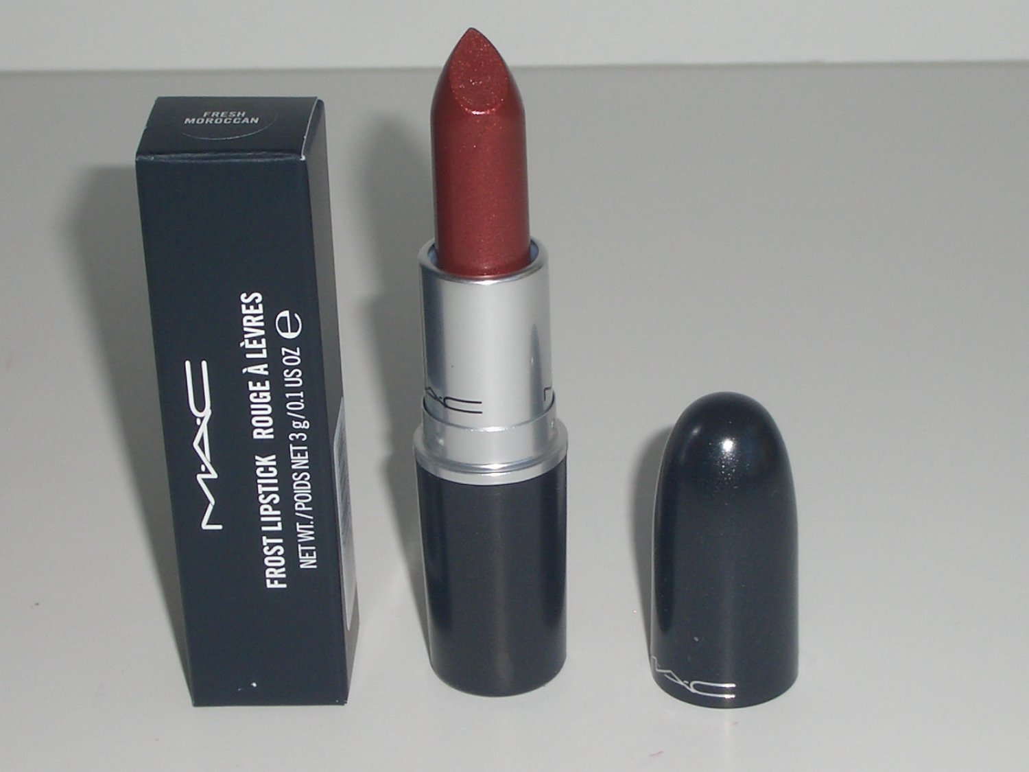 frost lipstick in fresh moroccan