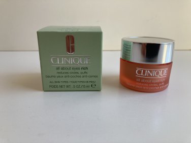 Clinique all about eyes rich reduces circles, puffs