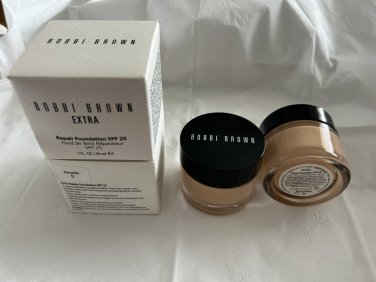 2 x Bobbi Brown Extra Repair Foundation SPF 25 - Porcelain 0