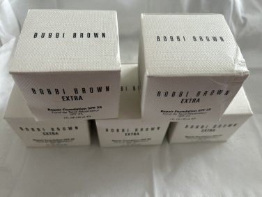 5 x Bobbi Brown Extra Repair Foundation SPF 25 - Porcelain 0