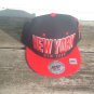 snap back hat new york design RED/BLACK NEW!!FREE SHIPPING