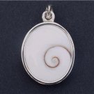 Shiva Eye Pendant - Tribal Jewelry - Spiritual Jewelry - Natural Jewelry - Nautical Jewelry
