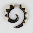 Fake Gauge Earrings - Faux Gauge Earrings - Fake Ear Gauge - Faux Ear Gauge - Split Earrings