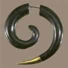 Fake Gauge Earrings - Faux Gauge Earrings - Fake Ear Gauge - Faux Ear Gauge - Split Earrings