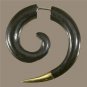 Fake Gauge Earrings - Faux Gauge Earrings - Fake Ear Gauge - Faux Ear Gauge - Split Earrings