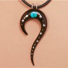 Men's Necklace - Men's Wood Necklace - Men's wood Pendant - Men's Ethnic Necklace