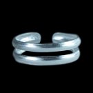 Beautiful Adjustable Sterling Silver Toe Ring -  Foot Jewelry
