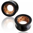 Black Wood Tunnel - Piercing Tunnel - Ear Tunnel - Wood Plugs - Wood Tunnels
