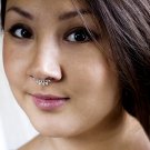 Fake Septum Ring - Faux Septum Ring - Fake Septum Piercing - Nose Jewelry - Septum Jewelry
